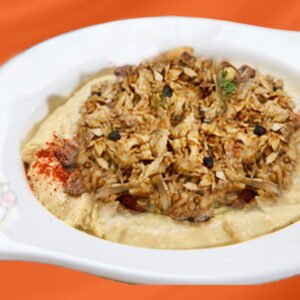 Chicken Shawarma with Hummus