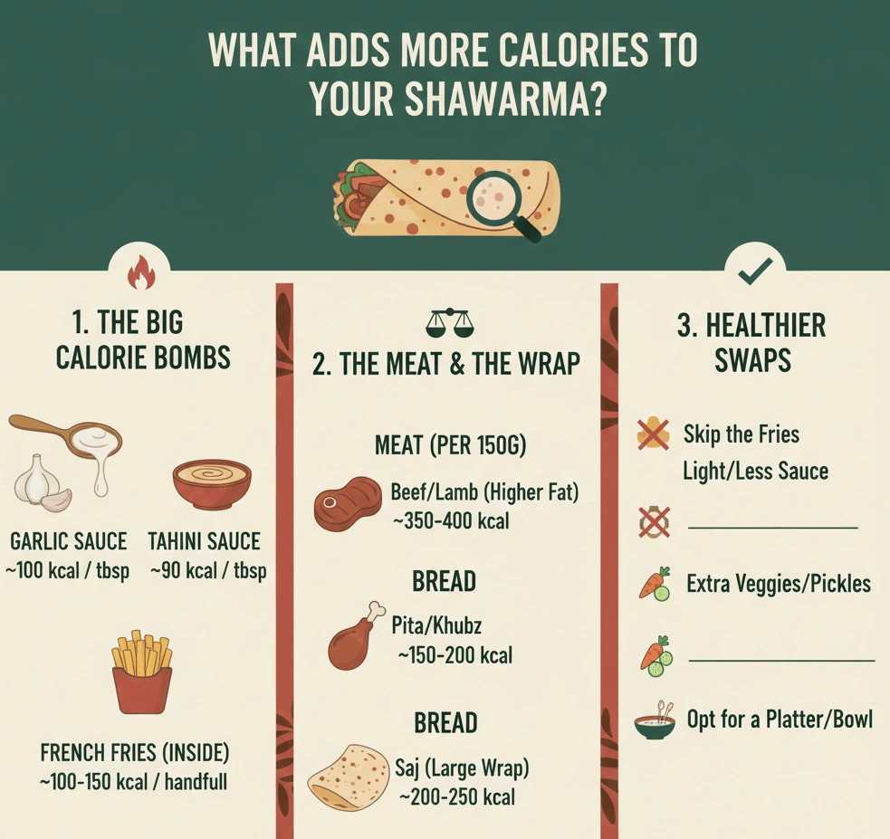 How Many Calories in Shawarma? Complete Guide to Shawarma Calories 3 Gemini Generated Image thcnu4thcnu4thcn 1