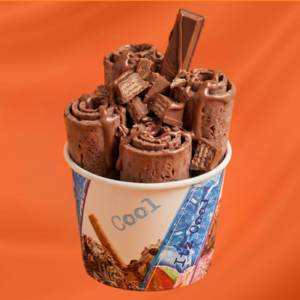 Kitkat Crunch Rolled Ice Cream
