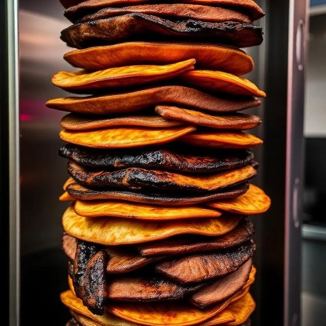 Why Freshly Grilled Shawarma Tastes Better Than Pre-Cooked Meat 2 Authentic Arabic chicken shawarma freshly carved from the grill