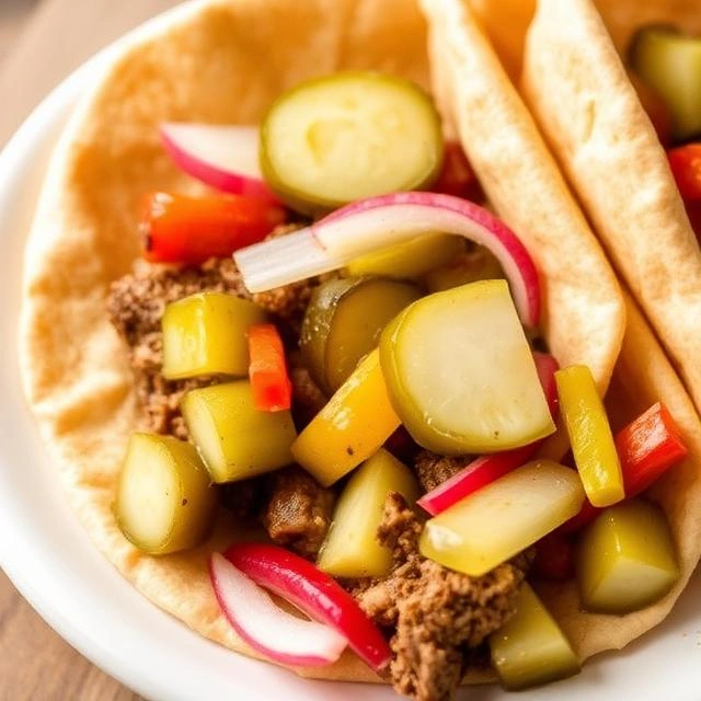 What Makes Authentic Arabic Shawarma Different from Regular Shawarma? 7 Authentic Lebanese-style chicken shawarma with creamy garlic sauce, pickled cucumbers, and warm pita bread.